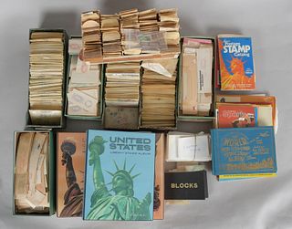 A Large Collection of Stamps