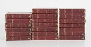 William Thackeray, Twenty Volumes of Leather Bindings