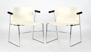 Pair of Vignelli Designs 'Handkerchief' Chairs for Knoll