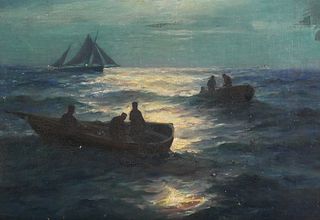 LIONEL WALDEN Hawaii O/C Seascape Painting