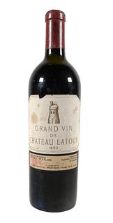 1890 CHATEAU LATOUR Sealed Wine Bottle