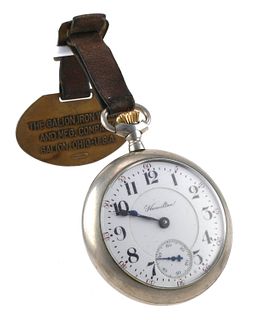 HAMILTON Inspectors Standard Pocket Watch