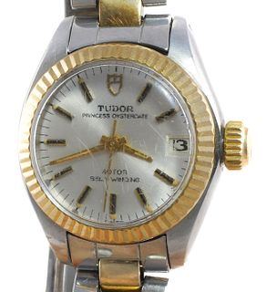 Ladies Rolex TUDOR Oysterdate 18k/SS Watch
