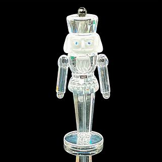 Swarovski Silver Crystal Figurine, Nutcracker Soldier