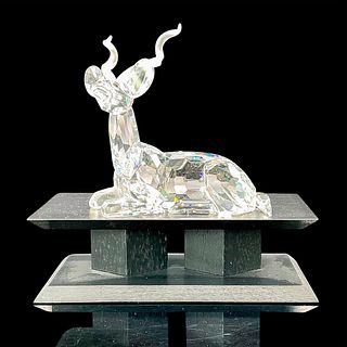 Swarovski Crystal Figurine Kudu with Base