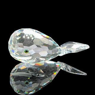 Swarovski Silver Crystal Figurine, Whale