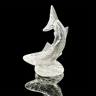 Waterford Crystal Figurine, Jumping Trout