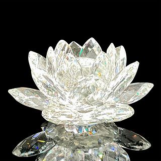 Swarovski Crystal Candleholder, Waterlily Large