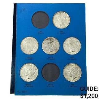1922-1935 Peace Dollar Set [12 Coins]