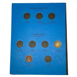 1860-1909 Indian Head Cent books [42 Coins]