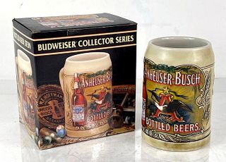 1991 Anheuser Busch Bottled Beers 5½ Inch Stein CS105 Saint Louis Missouri