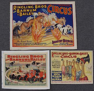 Three Ringling Bros. and Barnum & Bailey Circus