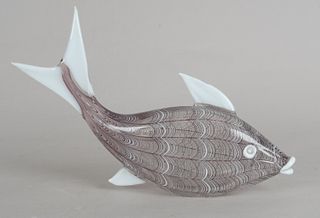 A Large Zanetti Murano Glass Fish
