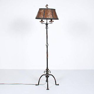 Wrought Iron Floor Lamp 