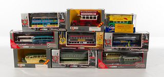 Corgi Toy Bus and Tram Assortment