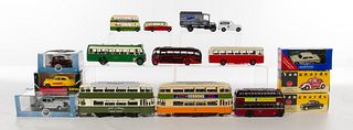 Toy Bus and Car Assortment