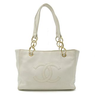 CHANEL COCOMARK LEATHER TOTE BAG