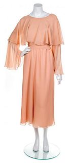 A Christian Dior Pink Gown, No Size.