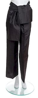 A Pair of Yohji Yamamoto Wide-leg Pants, Japanese Size 2