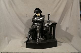 Napolean Statue Painted Teracater   