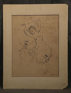 Marc Chagall Lithograph on paper