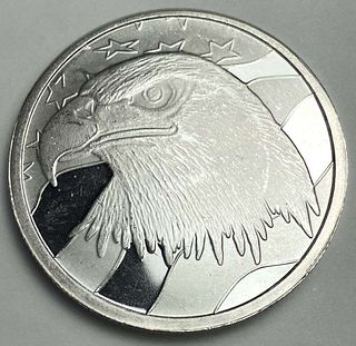 "I Pledge Allegiance" Eagle Proof 1 ozt .999 Silver