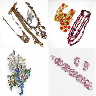 Vintage Necklace Pin, Dior, Schaperelli, Coro Duette and Others