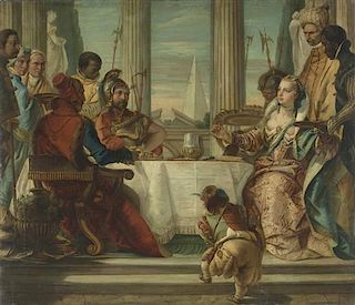 After Giovanni Battista Tiepolo, (18th Century), The Banquet of Cleopatra