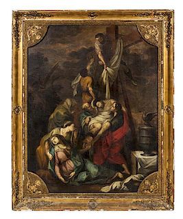 * Italian (Mannerist) School, (Late 16th Century), Descent from the Cross
