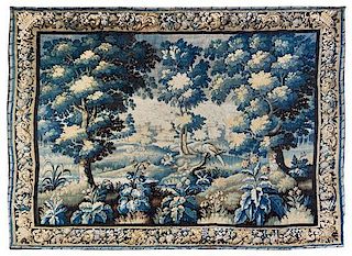 * A Continental Wool Tapestry 9 feet 2 inches x 11 feet 6 inches.