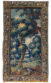 * A Continental Wool Tapestry 8 feet 5 inches x 4 feet 8 inches.