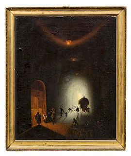 * Artist Unknown, (Italian, 19th Century), Humanity Walking Towards Light