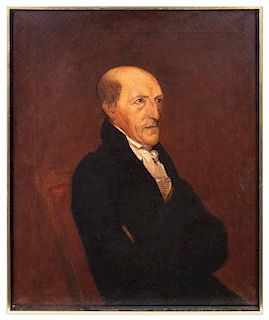 * Artist Unknown, (Probably British, 19th Century), Portrait of a Man