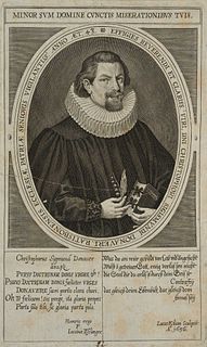 L. KILIAN (1579-1637), Christoph Sigmund Donauer,  1636, Copper engraving