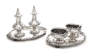 A Collection of American Silver Table Articles, S. Kirk & Son, Baltimore, MD and Dominick & Haff, New York, NY, 1909, compris