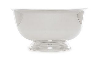 * An American Silver Revere Bowl, Gorham Mfg. Co., Providence, RI,