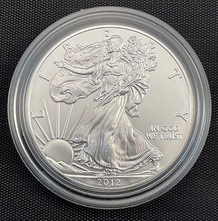 2012 W American Eagle 0.999 Uncirculated Silver Coin