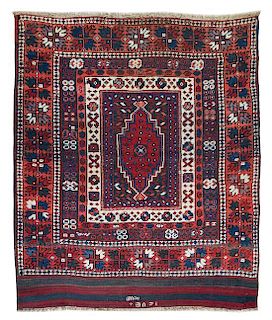 * A Turkish Wool Rug 3 feet 7 inches x 4 feet 2 inches.