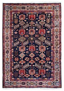 A Qashqai or Kuly Wool Rug 8 feet 10 inches x 6 feet.