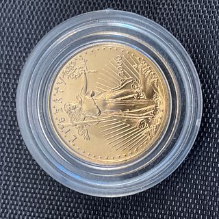2000 American Eagle $5 1/10 oz Gold Coin