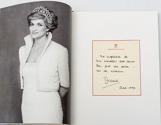 Diana, Princess of Wales DRESSES, from the Collection of Diana, Christie's, New York, H 17" W 12"