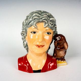 Peggy Davies Ceramics Small Character Jug, Louise Irvine