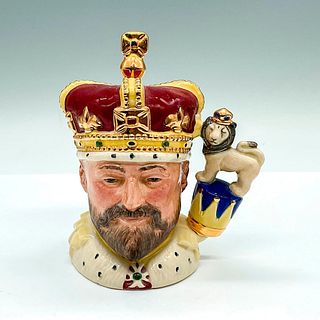 Royal Doulton Small Character Jug, King Edward VII D6923