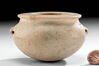 Published / Exhibited Egyptian Indurated Limestone Jar