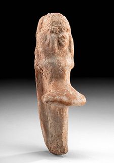 Rare Exhibited Egyptian Nile Clay Overseer Ushabti