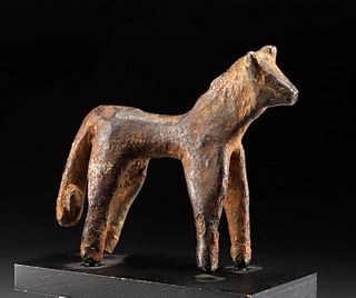 Greek Geometric Bronze Horse, ex-Royal Athena
