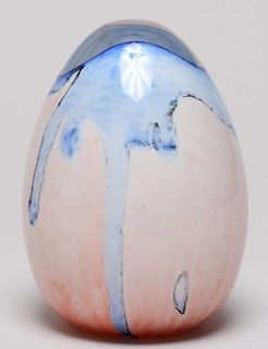 Large Italian Art Glass Egg