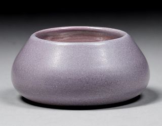 Marblehead Pottery Matte Lavendar Bowl c1910