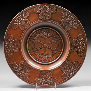 WMF - German Art Nouveau Copper Tray c1905