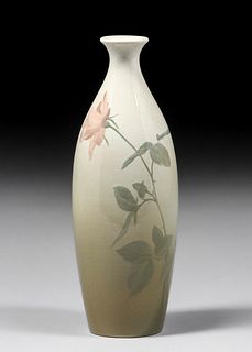Rookwood Pottery Constance A. Baker Floral Iris Vase 1898